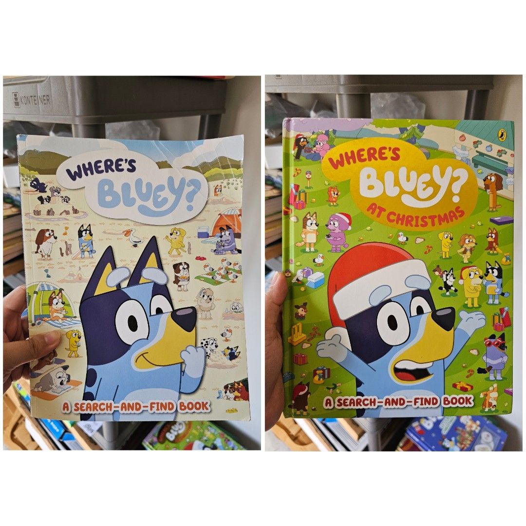 Where's Bluey books (Category: Children's Books) located in Manila. Submitted by bonitalamama (Listing ID 1429904376, Image 1). Description: take both for 500.
