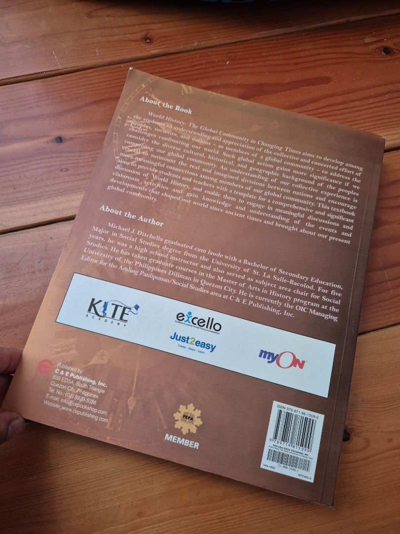 World History Book (Category: Textbooks) located in Santa Cruz. Submitted by deenem (Listing ID 1430023257, Image 2). Description: .
