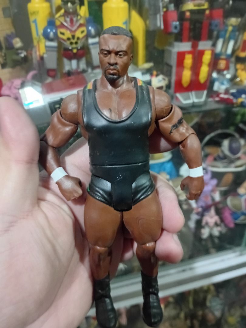 WWE figure Big E Mattel wrestler (Category: Figurines & Statues) located in Manila. Submitted by paksiwtokwa.paksiwtokwa (Listing ID 1429871334, Image 1). Description: For sale WWE Mattel Big E figure Good condition Issue: glued head 600php Location: project 8 Q.C..