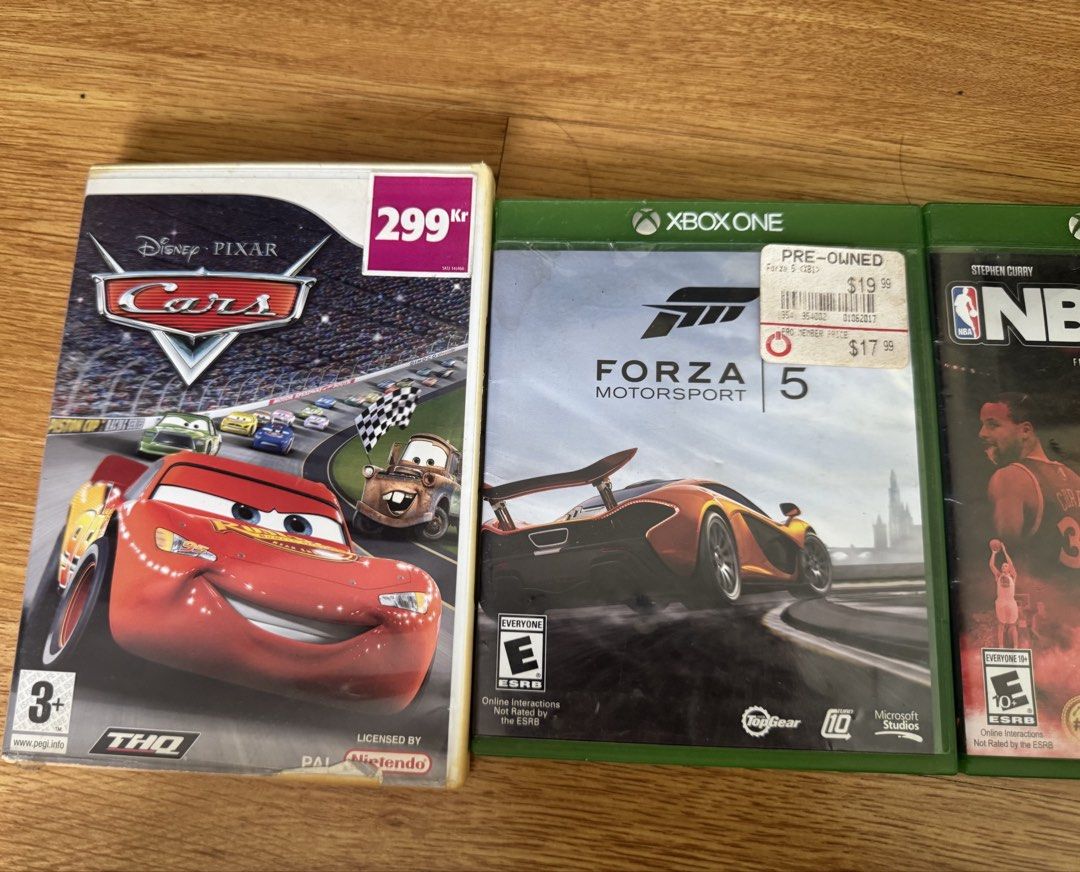 xbox 1, wii & playstation games (Category: Xbox) located in Los Banos. Submitted by 0akley_07 (Listing ID 1429869579, Image 2). Description: 100 each‼️ 350 take all Only the items shown in the photo are included payment first‼️ gcash only negotiable Please keep in mind that these are preloved items; do not expect them to be in brand-new condition.