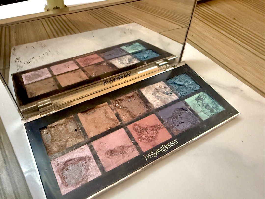 Ysl (Category: Makeup) located in Quezon City. Submitted by lineprelove23 (Listing ID 1429970282, Image 3). Description: Luxury Make Up - YSL palette Features the iconic YSL logo -Chanel Lip and Cheek Stick -YSL Glitter Lip and Cheek Liquid stain -Bronzer/Contour Fenty Beauty - Quilted design - Perfect for creating a variety of looks -Lip Volumizer Poury Lips Purchased In Japan -Nivea Lip Moisturizer -Korean Concealer All Original .