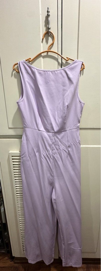 Zalora Purple Lilac Jumpsuit (Category: Jumpsuits) located in Caloocan City. Submitted by keanecleaned (Listing ID 1429891929, Image 1). Description: Used once for a wedding.