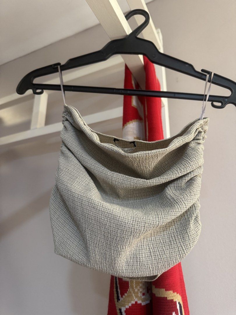 Zara textured tube top (Category: Blouses) located in Manila. Submitted by lovedbyma (Listing ID 1429928056, Image 1). Description: Used once. .