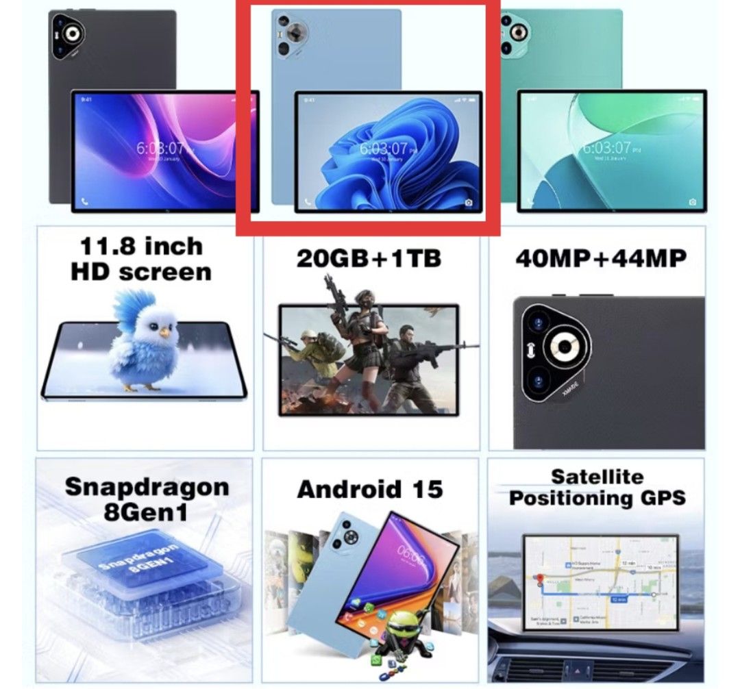 11.8" Tablet Notepad441566080312944641