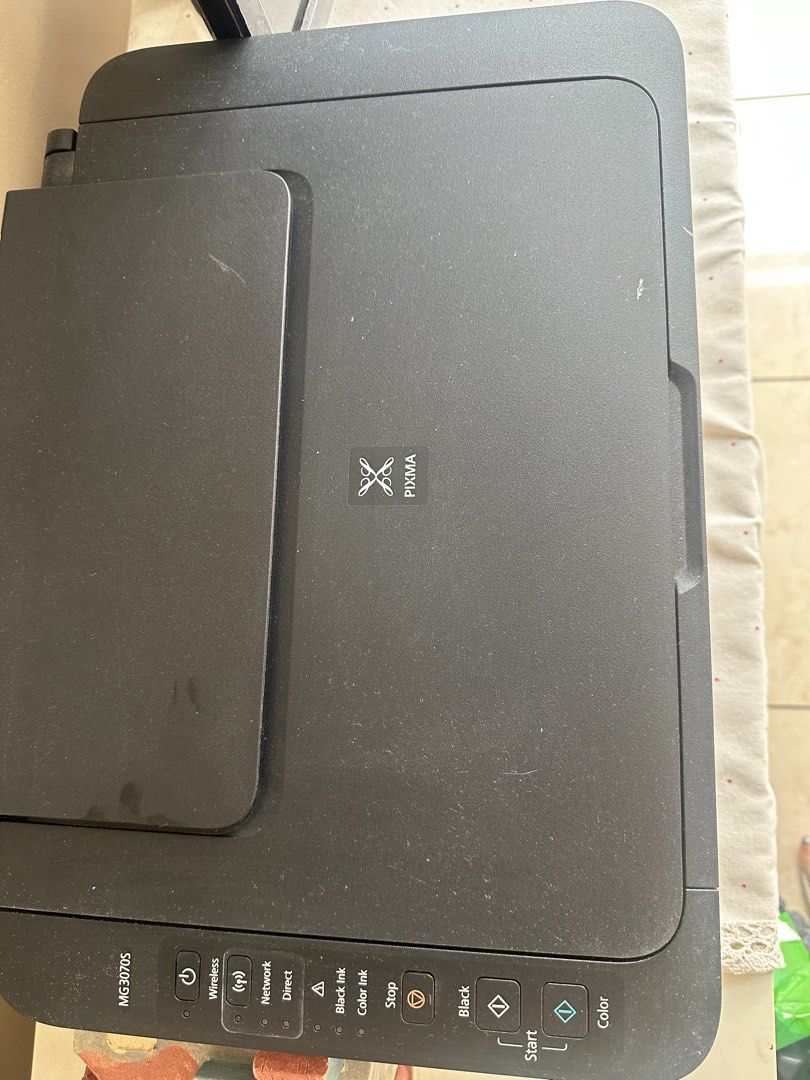 🖨️ Canon PIXMA MG3070S Printer + A4 Paper Bundl