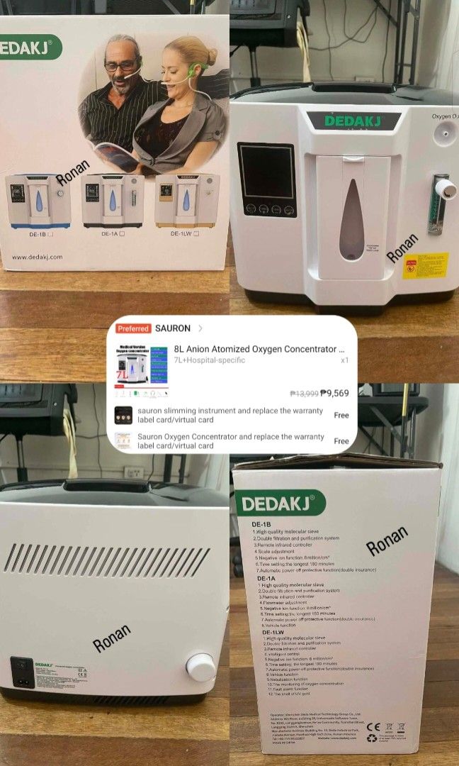 Anion Automized Oxygen Concentrator Portable Oxygen (Category: Medical Supplies & Tools) located in Pasay City. Submitted by ronanandbeyond (Listing ID 1435235796, Image 1). Description: 🛒 FOR SALE 🛒 💰 Anion Automized Oxygen Concentrator Portable Oxygen = Php 5,990 💎 Used Once 📍Pasay Area 📌 Check all you want 💳 BPI or GCash 🛵 Pit ck up or Lalamove.