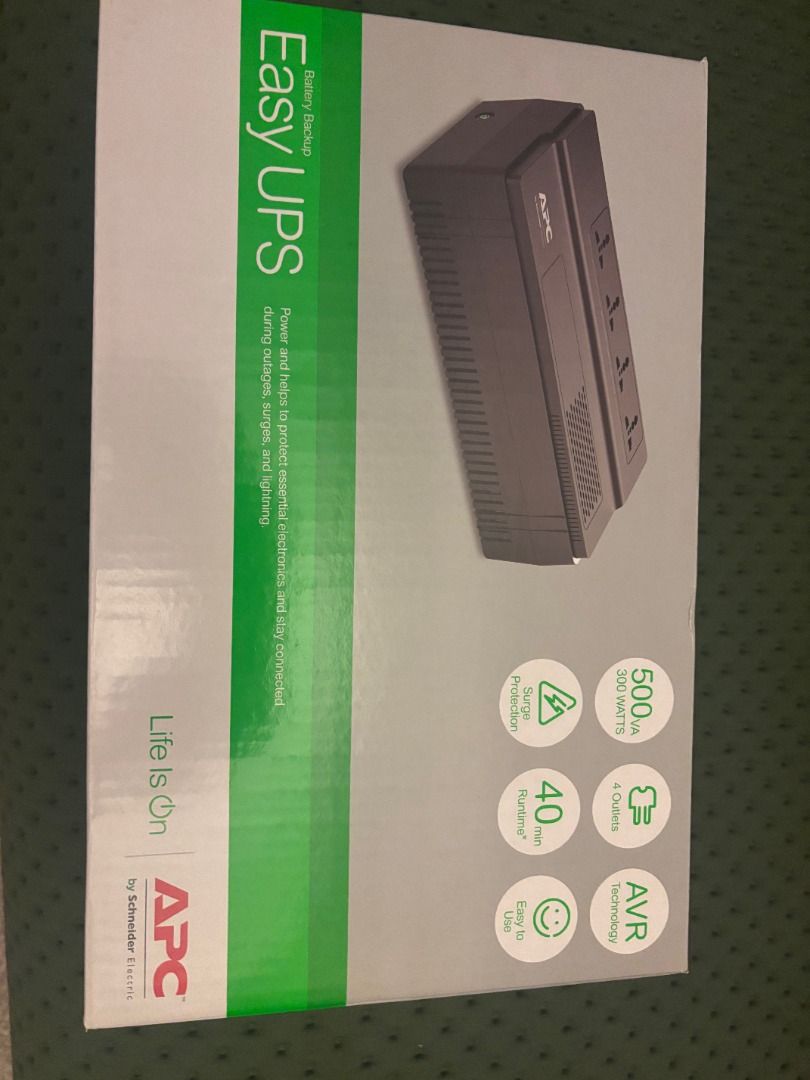 APC Easy UPS 500VA441783649850501120