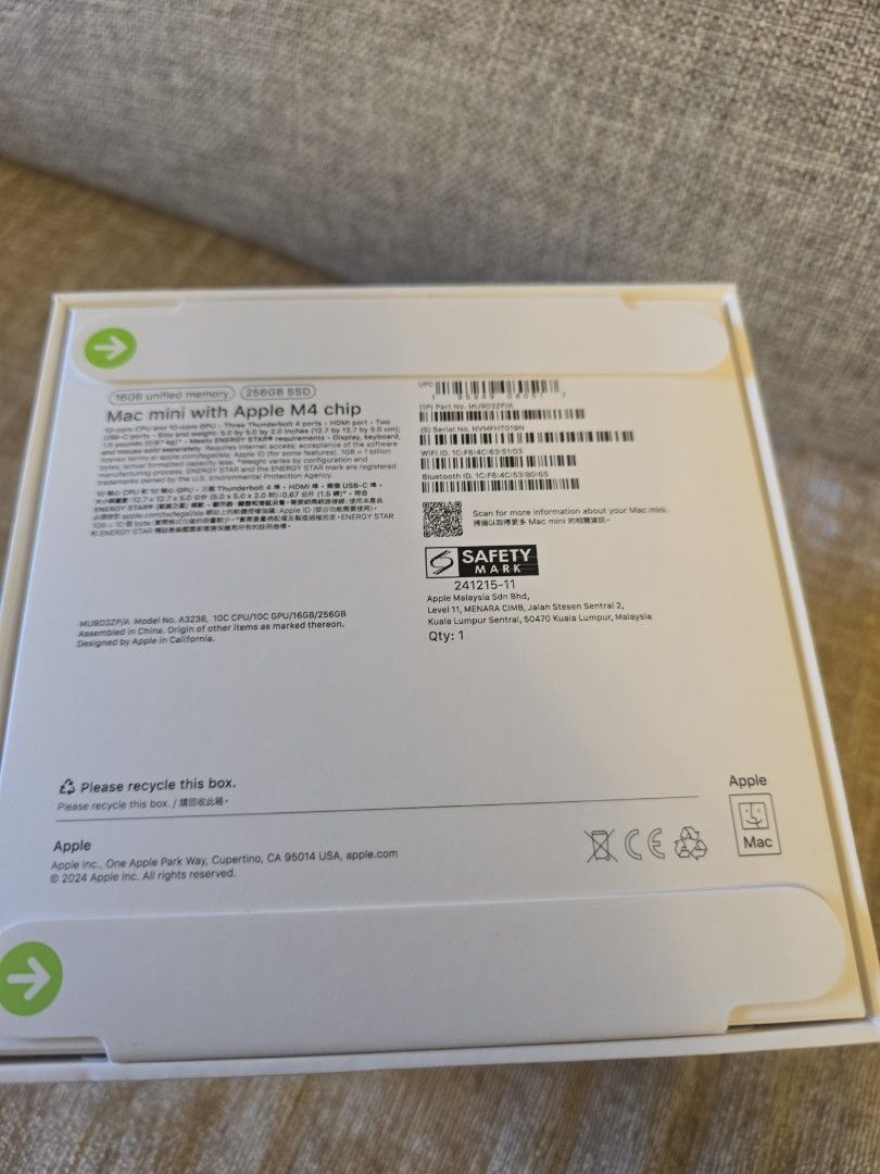 Apple Mac Mini with Apple M4 Chip441207459058165763