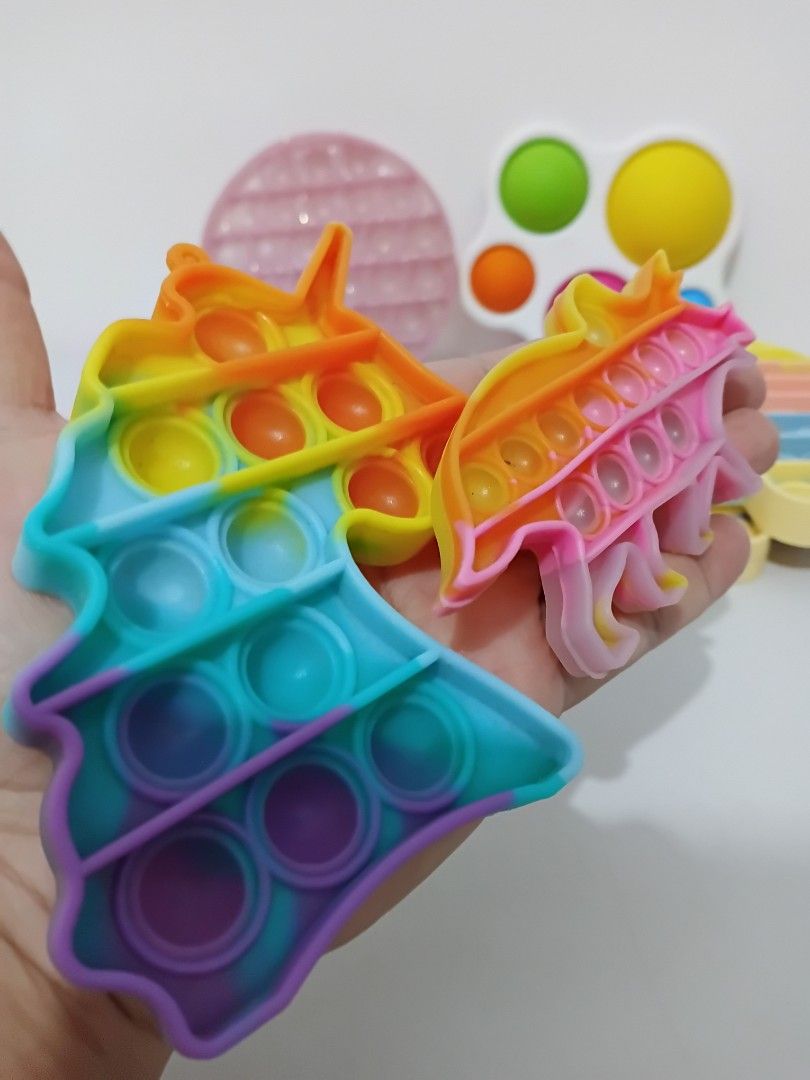 ASSORTED BUBBLE FIDGET TOYS POP IT (8 PIECES) (Category: Kids Toys) located in Las Pinas. Submitted by yannsdungeon7 (Listing ID 1435322175, Image 3). Description: ❗️FOR SALE❗️ ASSORTED FIDGET TOYS POP IT (8 PIECES) As is condition. See photos. Buy now, pay within 24 hrs after invoice. No to long reservation. 📍Item in Las Pinas 💵 GCash payment first (No COD/No COP) 🚚 Flash Express/ Lalamove / Grab (shouldered by buyer). NO LBC..