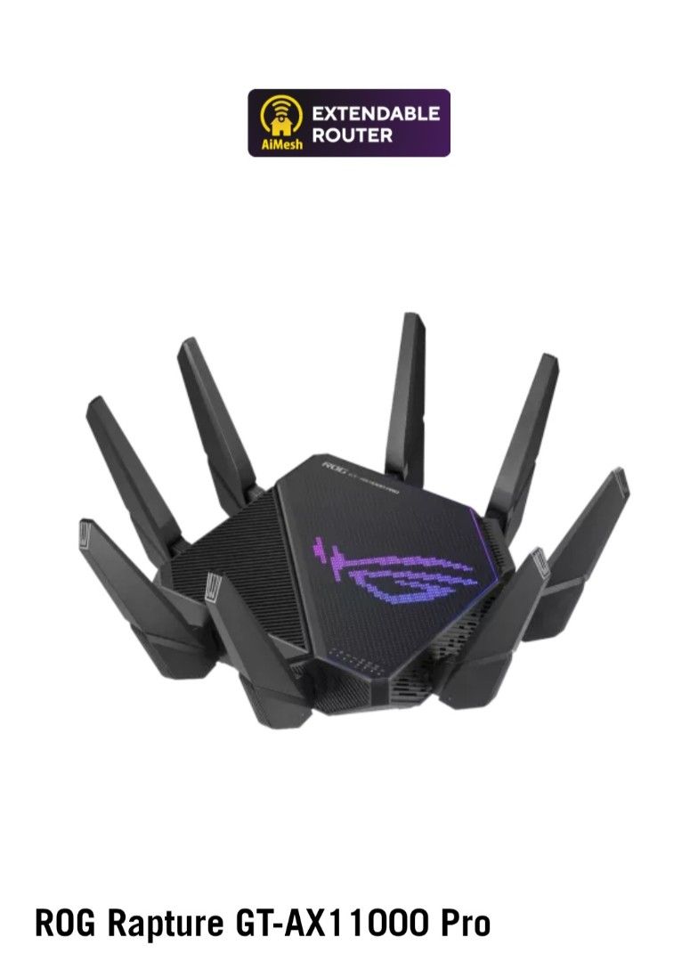 ASUS ROG RAPTURE GT-AX11000 PRO