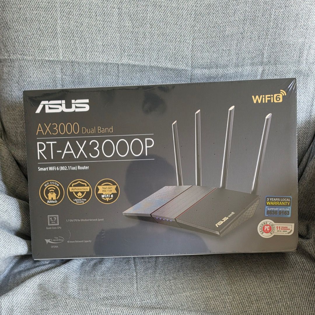 ASUS RT-AX3000P WiFi 6 Router440939675701760000