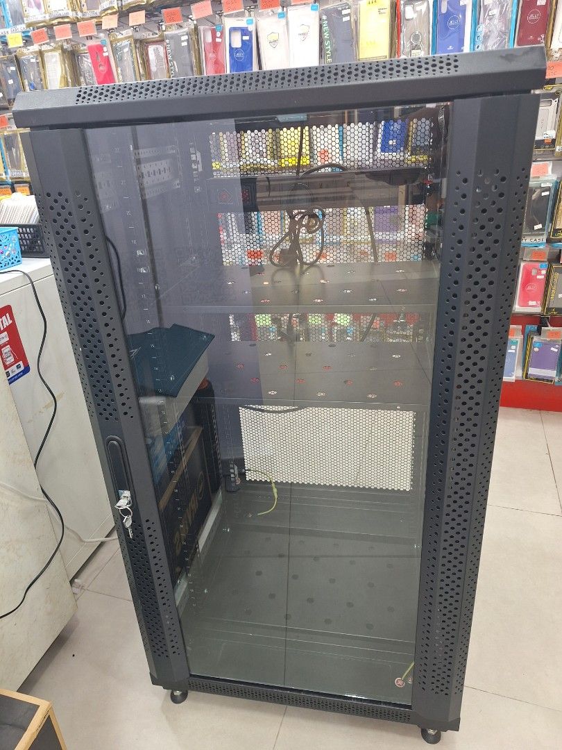 Black Server Rack Cabinet440972707250186241