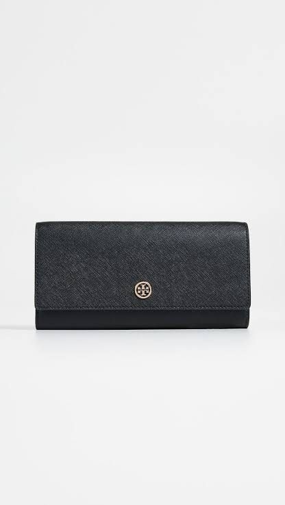 Black Tory Burch Robinson Colorblock Wallet (Category: Luxury Bags & Wallets) located in Manila. Submitted by ink.spill (Listing ID 1435219054, Image 2). Description: BRAND NEW Price Negotiable Attached is official image of product. Authentic Tory Burch wallet, selling because it’s not my style. Message for further inquiries!.