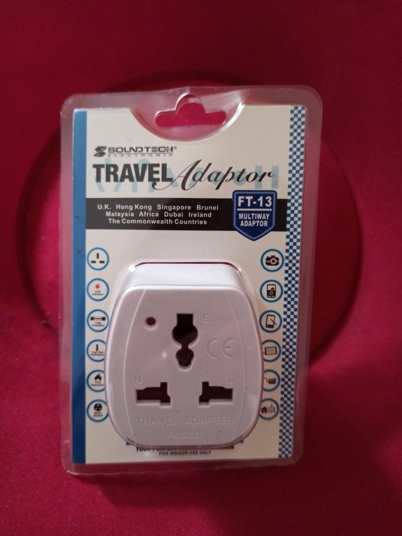 Boundtech FT-13 Multiway Travel Adapter