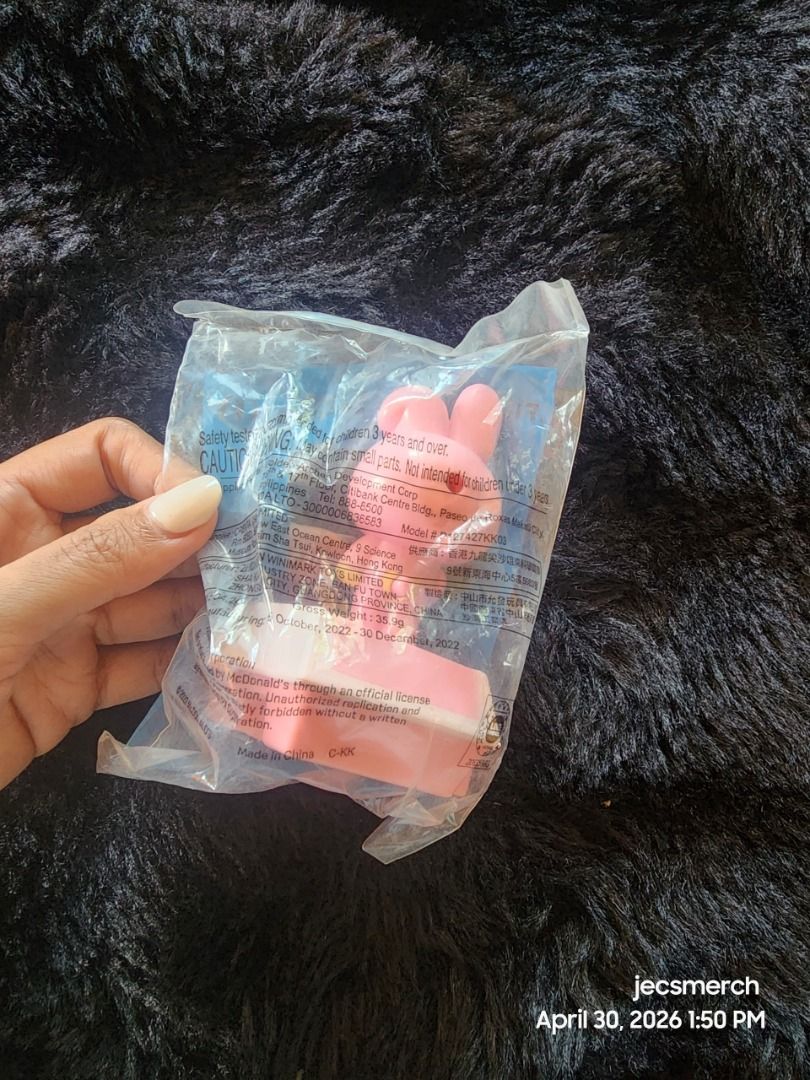 BTS BT21 x MCDO 2023 - Cooky - Sealed (Category: K-Wave Merchandise) located in Valenzuela. Submitted by jecsmerch (Listing ID 1435236828, Image 2). Description: - onhand - x sensi - payo - check photos for the condition of the product/s Location: Valenzuela City MOP: GCash, BPI, Maribank MOD:J&T, SDD* *SDD is for Metro Manila only and we do not use Lalamove due to previous bad experiences. Thank you for understanding! more shop details here: htt