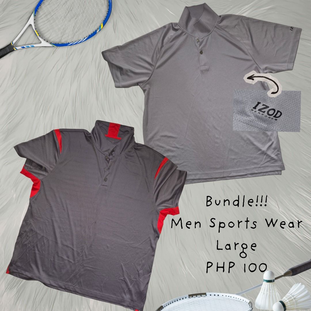[BUNDLE] 2pcs Sports Polo Shirts IZOD (Category: Tshirts & Polo Shirts ) located in Santo Domingo. Submitted by fashvonne (Listing ID 1435249256, Image 1). Description: ✧･ﾟ: 🦇 Other Inquiries = DM 🦇 :･ﾟ✧ ╭─── 🕯️ 𝔇𝔢𝔱𝔞𝔦𝔩𝔰 🕯️ ───╮ 🦇 Location: Bicol 🕸️ 🕯️ Mode of Payment: MariBank | GCash ✧ ⚰️ Mode of Delivery: J&T ⛓️ 🖤 Shipping fee and wash shouldered by the buyer ✦ ╰──────────────────────╯.