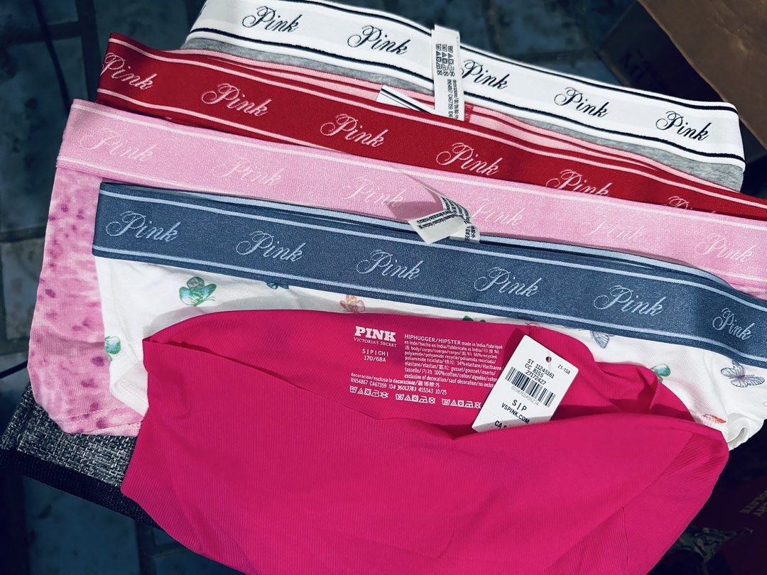 Calvin Klein 3 Pack Bikini Underwear - Size S (Category: Undergarments & Loungewear) located in San Pedro. Submitted by mysticdog_8deb08 (Listing ID 1435219566, Image 3). Description: New Calvin Klein 3-pack bikini underwear. Features a microfiber stretch fabric for maximum comfort. The package includes three pairs of underwear in different colors. Size S. Natural waist: 26 1/2 - 27 1/2 inches. Hip: 36 1/2 - 37 1/2 inches. 1,400 for 3 pairs Pink 