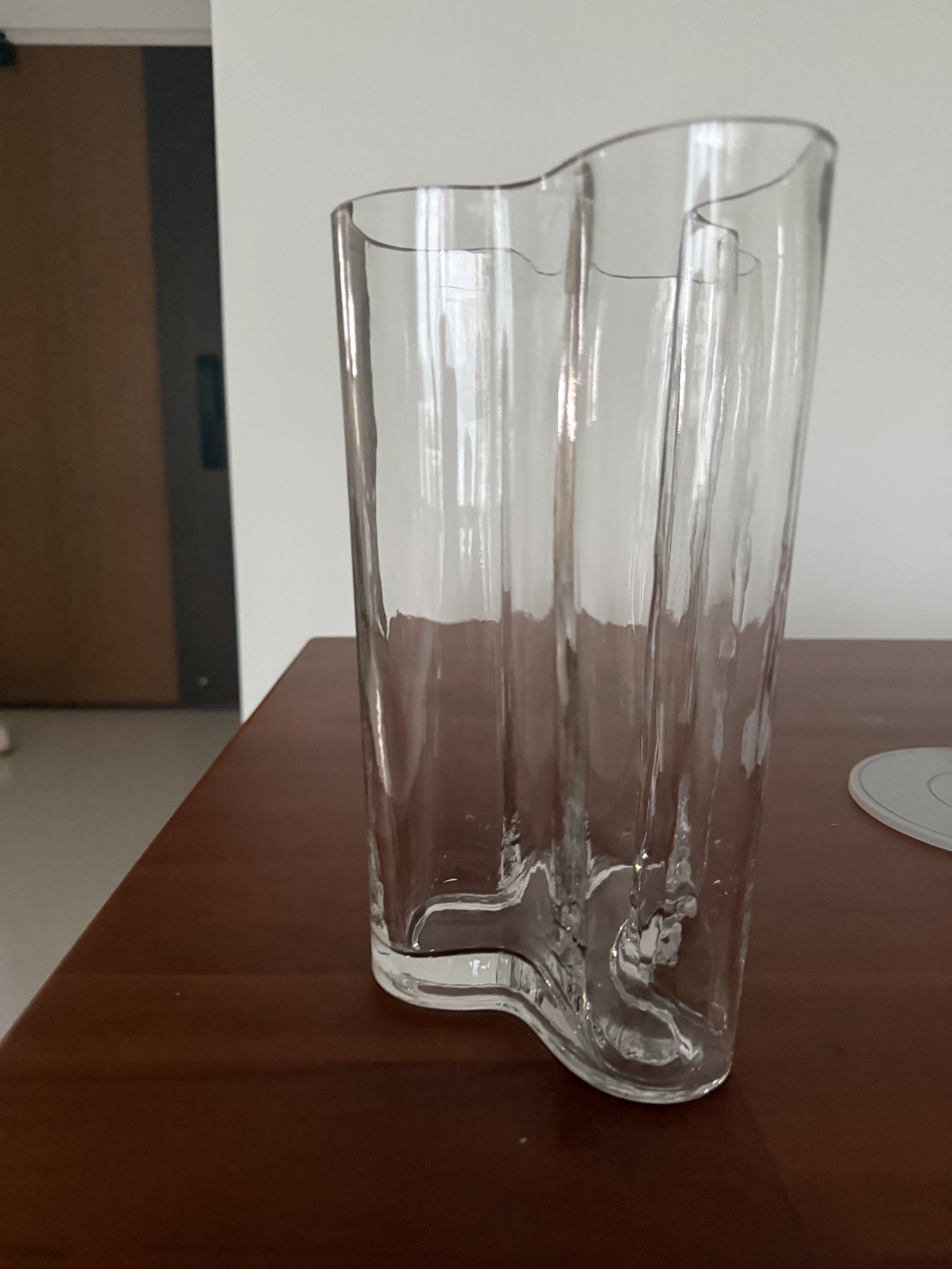 Clear Glass Vase
