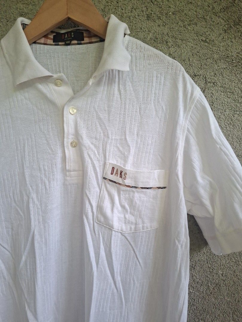 DAKS London Polo Shirts (Category: Tshirts & Polo Shirts ) located in Tuburan. Submitted by kimoii (Listing ID 1435178848, Image 2). Description: size:22W×28L excellent condition no isssue. complete tags..