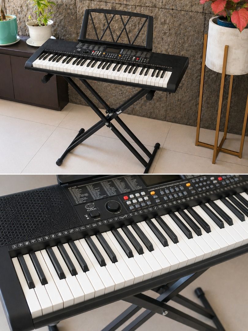 Electric Keyboard Piano (61 Keys, Fully Working, Good Condition) (Category: Musical Instruments) located in Muntinlupa City. Submitted by HeavyMeta (Listing ID 1435237740, Image 2). Description: Selling: Electric Keyboard Piano ✔ Fully working ✔ Good condition ✔ Complete keys (61 keys) ✔ Clear sound output ✔ Ready to use Perfect for beginners, students, or casual playing at home. RFS: Decluttering Price: ₱3,500 (slightly negotiable) 📍 Location: 