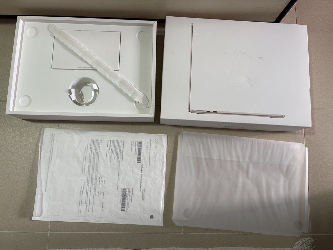 Empty box Apple MacBook Air - Unused440934958451937282
