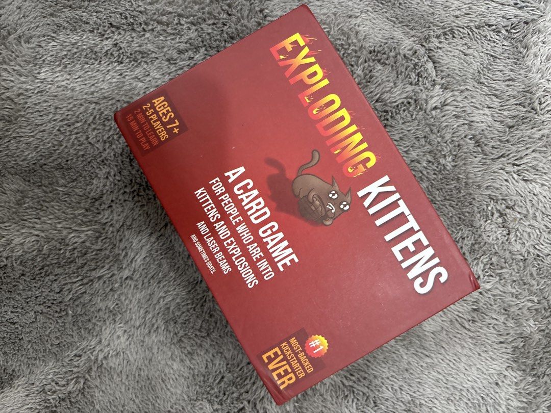 Exploding Kitten (Category: Toys & Games) located in Gombak. Submitted by pyababy (Listing ID 1435304226, Image 1). Description: .