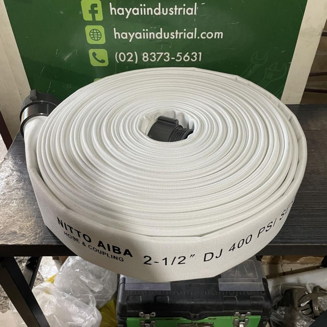 Fire Hose Double Jacket (Category: Construction Tools & Equipment) located in Manila. Submitted by 09150361920ronvillaflor (Listing ID 1435215560, Image 1). Description: Fire Hose Double Jacket Brand: Nitto aiba Specs: 2 1/2" x 100ft Price: 8,200 For inquiries 📞 ☎ : 0-9-1-5-0-3-6-1-9-2-0 📞 ☎ : 0-9-4-9-6-4-3-6-8-6-8 PRICE MAY CHANGE WITHOUT PRIOR NOTICE..