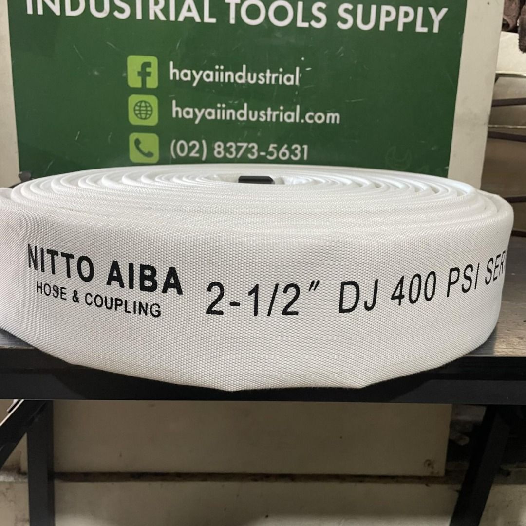 Fire Hose Double Jacket (Category: Construction Tools & Equipment) located in Manila. Submitted by 09150361920ronvillaflor (Listing ID 1435215560, Image 3). Description: Fire Hose Double Jacket Brand: Nitto aiba Specs: 2 1/2" x 100ft Price: 8,200 For inquiries 📞 ☎ : 0-9-1-5-0-3-6-1-9-2-0 📞 ☎ : 0-9-4-9-6-4-3-6-8-6-8 PRICE MAY CHANGE WITHOUT PRIOR NOTICE..