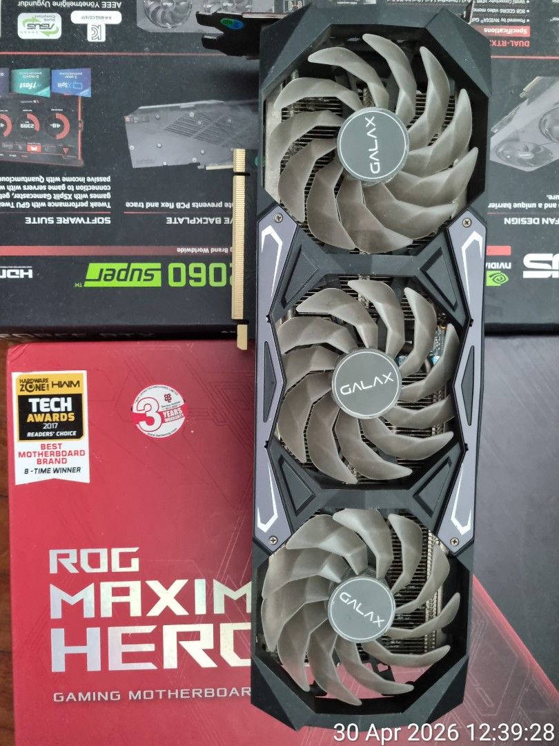 GALAX GeForce RTX 3080 SG (1-Click OC) 10gb