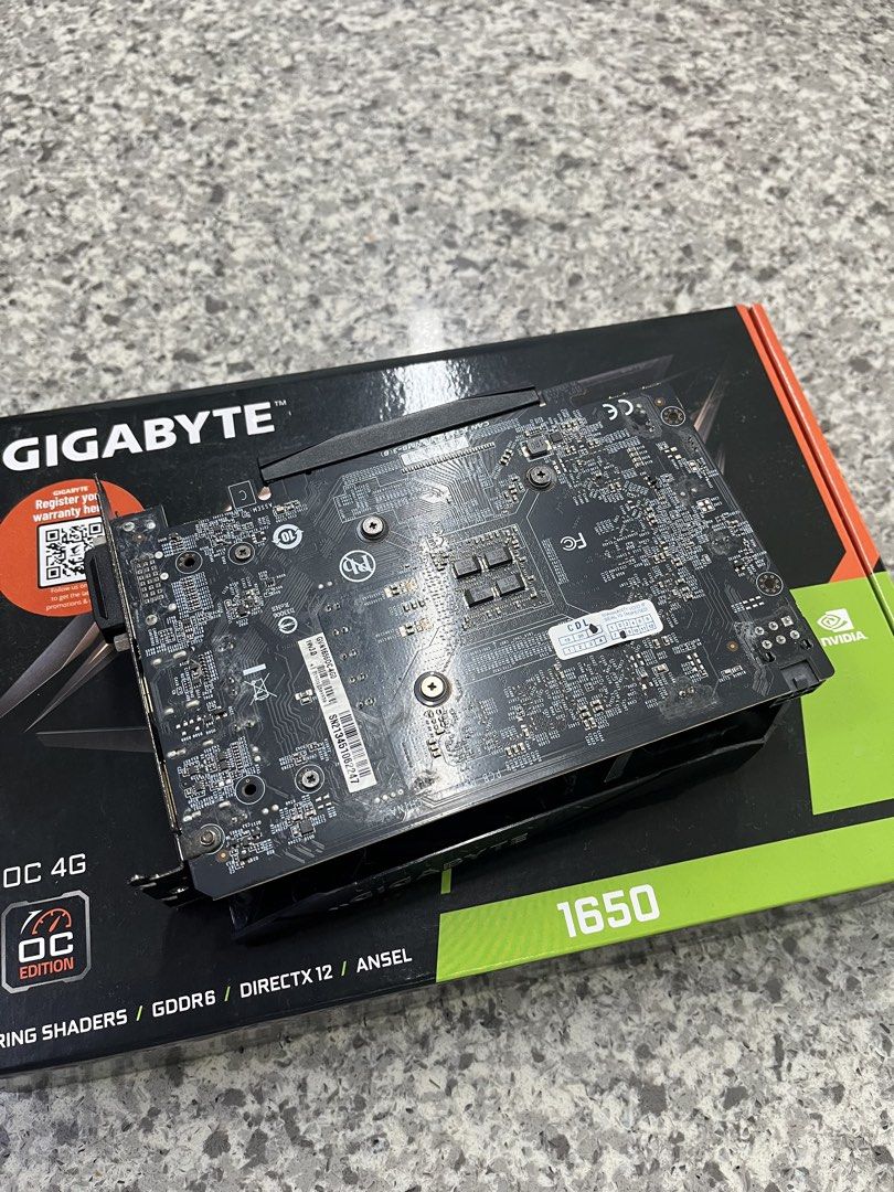 Gigabyte GTX 1650 4G441070643839641602