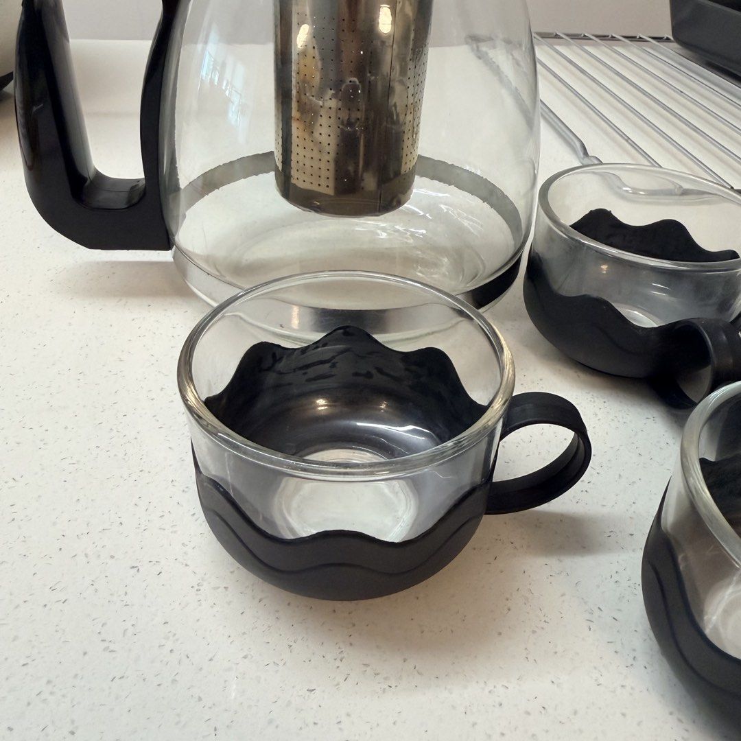 Glass Teapot with 4 Cups441144876886272001