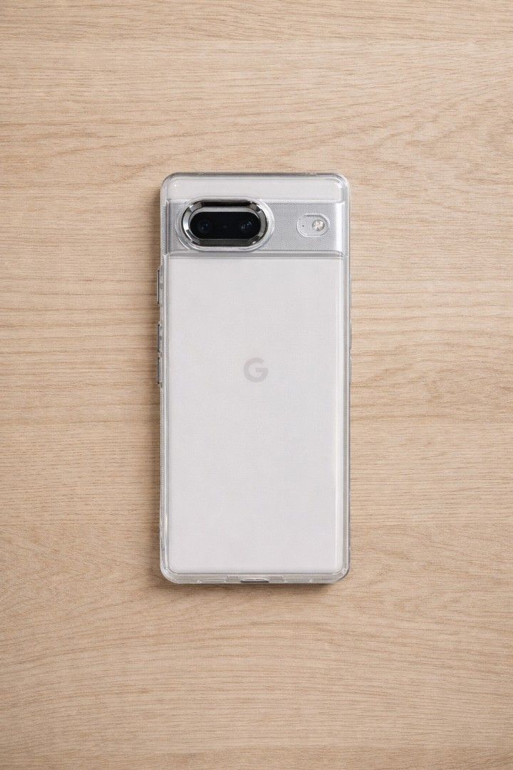 Google Pixel 7 Clear TPU Case (Category: Cases & Sleeves) located in Quezon City. Submitted by gervin.cho (Listing ID 1435182313, Image 1). Description: Google Pixel 7 Clear TPU Case Details: • Clear soft TPU material (flexible, durable, anti-yellow) • Chrome camera ring + metal side buttons • Precise cutouts for speakers, charging port, and buttons • Compatible with Pixel 7 Condition: Brand new 📍 Baesa, QC 🚚 Meetup or delivery (buyer shoulders
