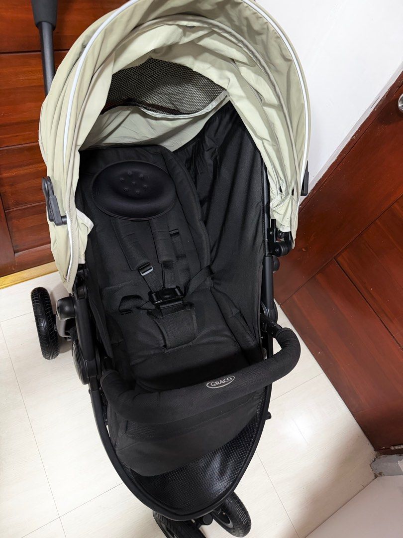 Graco CityTrek Premium Stroller (Category: Strollers) located in Calamba. Submitted by tinywishshop (Listing ID 1435232782, Image 3). Description: ➡️FEATURES & BENEFITS *3-wheel type with small rotation The 3 wheels can be rotated in a small manner. Double front wheels for a stable ride. *Can also store a shopping basket Large basket with a large capacity of 10.9 gal (33.3 L) (*There is plenty of room for all your things you need to go out. In ad