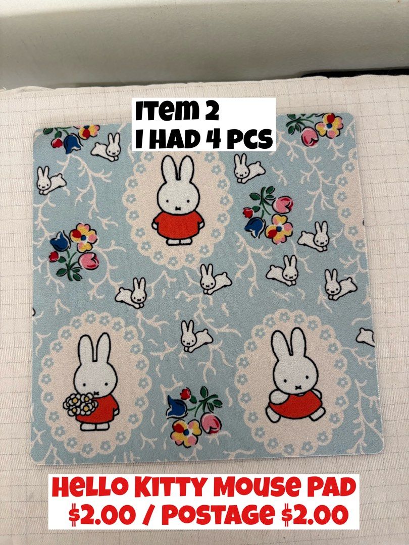 Hello Kitty Mouse Pad441194271275765760