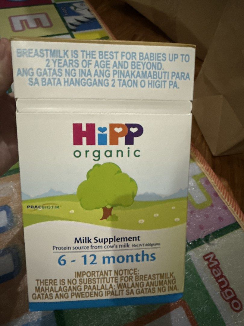 Hipp Milk for Sale (Category: Breastfeeding & Bottle Feeding) located in Pasig City. Submitted by mishybelle (Listing ID 1435266492, Image 1). Description: All Brand New Never Opened Not expired Never use Reason for selling: never got to use them. I am breastfeeding..