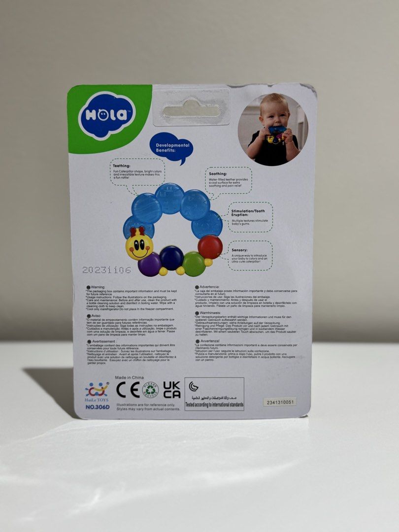 Hola rattle teether (Category: Soothers & Pacifiers) located in Quezon City. Submitted by joyeusefille (Listing ID 1435285515, Image 2). Description: .