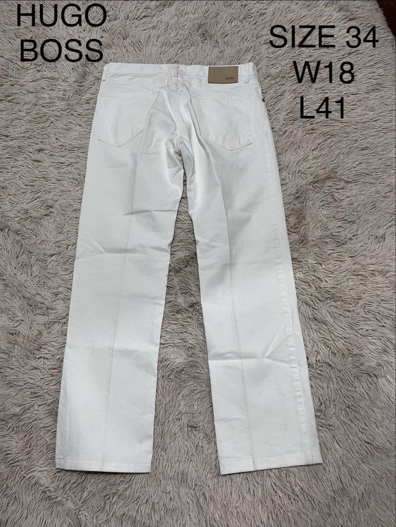 HUGO BOSS (Category: Jeans) located in Kabankalan. Submitted by miaangelar73343 (Listing ID 1435197599, Image 1). Description: HUGO BOSS PANTS SIZE 34.