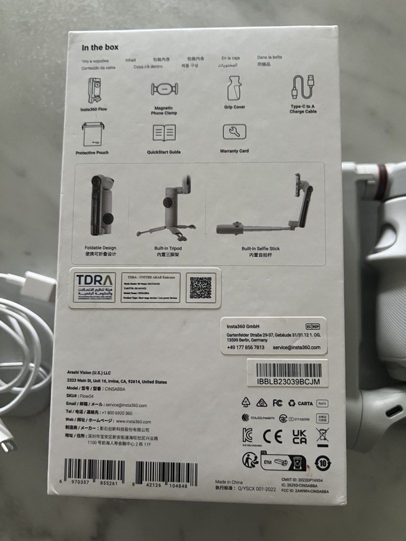 Insta360 Flow AI-Powered Smartphone Stabilizer (Category: Gimbals & Stabilizers ) located in Taguig. Submitted by closetnshelves (Listing ID 1435221694, Image 2). Description: Used few times only .