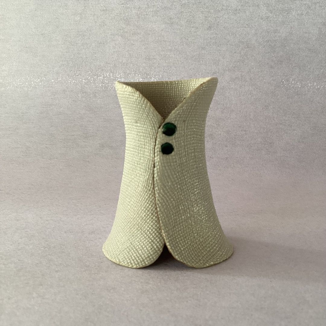 Japanese Ceramic Napkin Ring/ Small-size Hard Boiled Egg Holder; signed (Category: Other Kitchenware & Tableware) located in Davao. Submitted by eclectic1925 (Listing ID 1435295587, Image 1). Description: Php120 Japanese Ceramic Napkin Ring/ Small-size Hard Boiled Egg Holder; signed *tiny chip (last pic) H: 3 inches L: 2.3 inches Please REVIEW PHOTOS First to pay We use 100% repurposed packaging materials SF starts at Php70 via Flash Express.