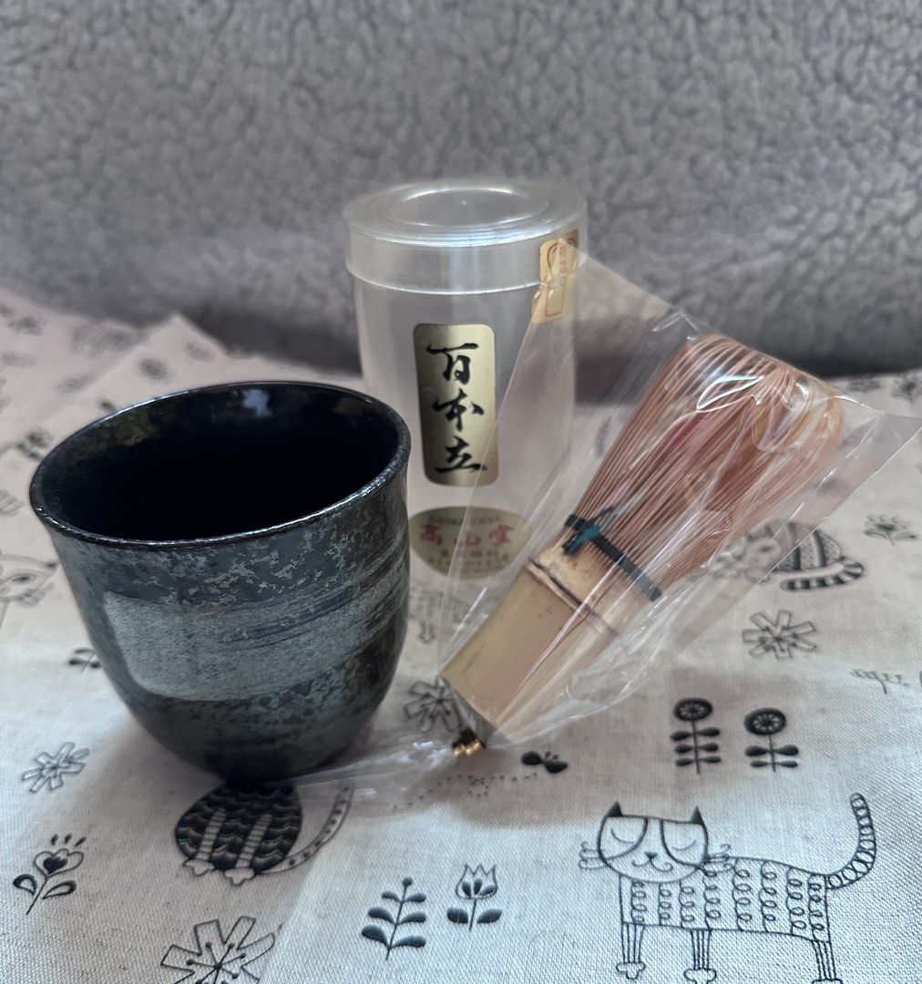 Japanese Matcha Tea whisk / Chasen (Category: Other Kitchenware & Tableware) located in Manila. Submitted by konami_bjork (Listing ID 1435292417, Image 1). Description: From Japan Chasen & ceramic tea cup Declared as is (could be brand new but old stock) .