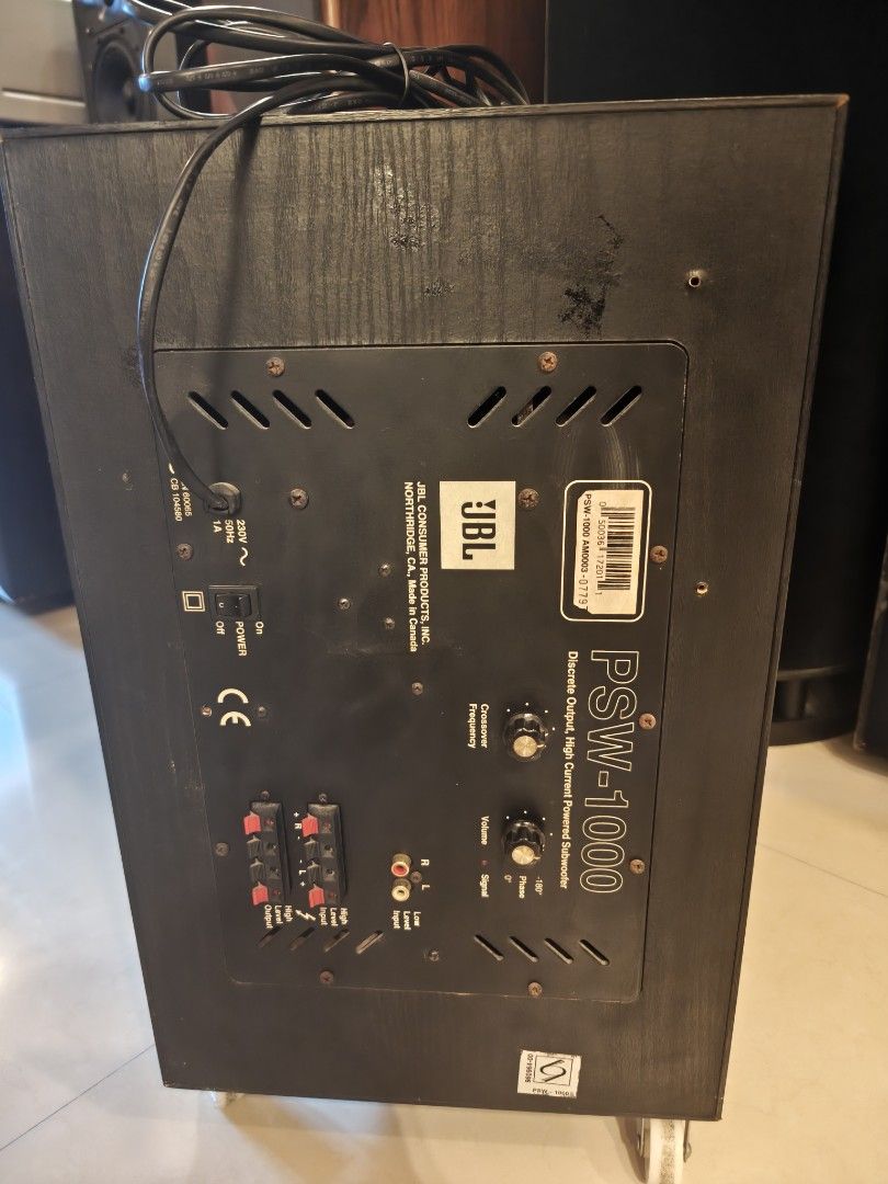 Jbl subwoofer441303504027002881