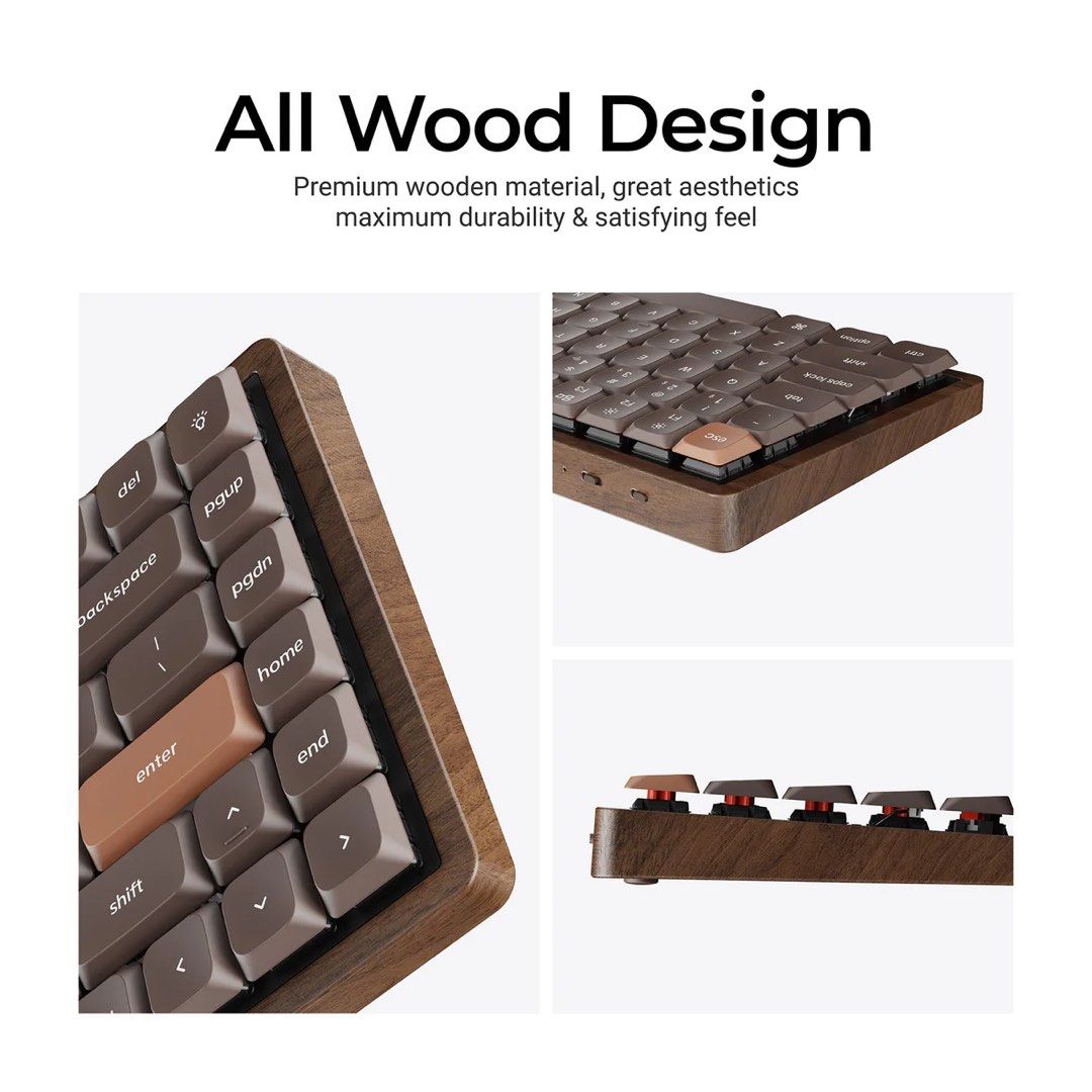 Keychron K3 Max Keyboard - Wood441192505505239042