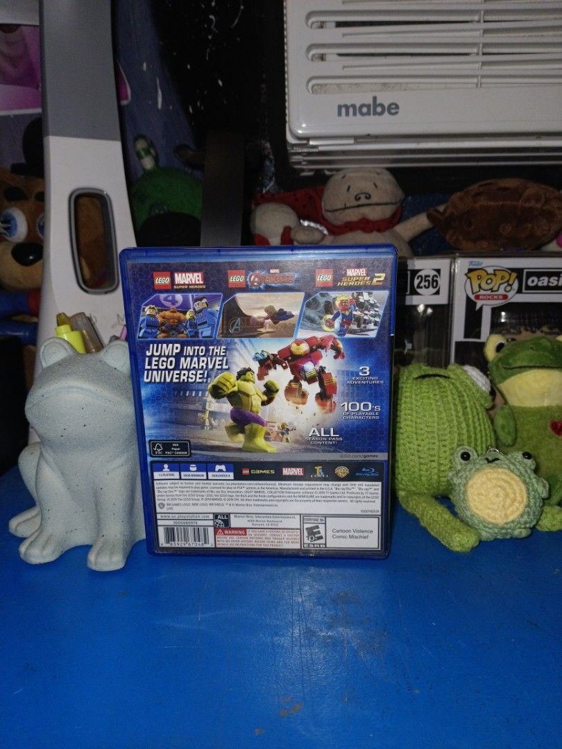 LEGO Marvel Collection - PS4 (Category: PlayStation) located in Pateros City. Submitted by caleblazar46068 (Listing ID 1435249266, Image 2). Description: - LEGO Marvel Collection for PS4 - Includes: LEGO Marvel Super Heroes, LEGO Marvel Avengers, and LEGO Marvel Super Heroes 2 - Features your favorite Marvel characters - Action-packed adventures with puzzles - Great for Marvel fans and gamers of all ages!.