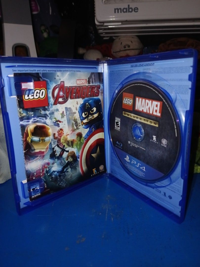 LEGO Marvel Collection - PS4 (Category: PlayStation) located in Pateros City. Submitted by caleblazar46068 (Listing ID 1435249266, Image 3). Description: - LEGO Marvel Collection for PS4 - Includes: LEGO Marvel Super Heroes, LEGO Marvel Avengers, and LEGO Marvel Super Heroes 2 - Features your favorite Marvel characters - Action-packed adventures with puzzles - Great for Marvel fans and gamers of all ages!.