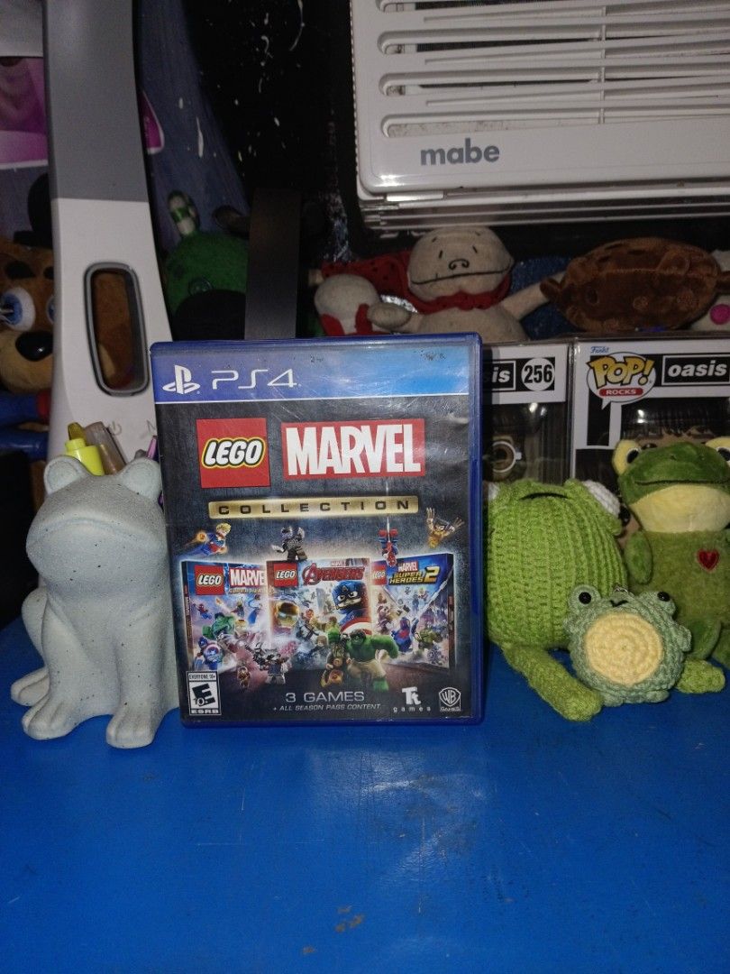 LEGO Marvel Collection - PS4 (Category: PlayStation) located in Pateros City. Submitted by caleblazar46068 (Listing ID 1435249266, Image 1). Description: - LEGO Marvel Collection for PS4 - Includes: LEGO Marvel Super Heroes, LEGO Marvel Avengers, and LEGO Marvel Super Heroes 2 - Features your favorite Marvel characters - Action-packed adventures with puzzles - Great for Marvel fans and gamers of all ages!.