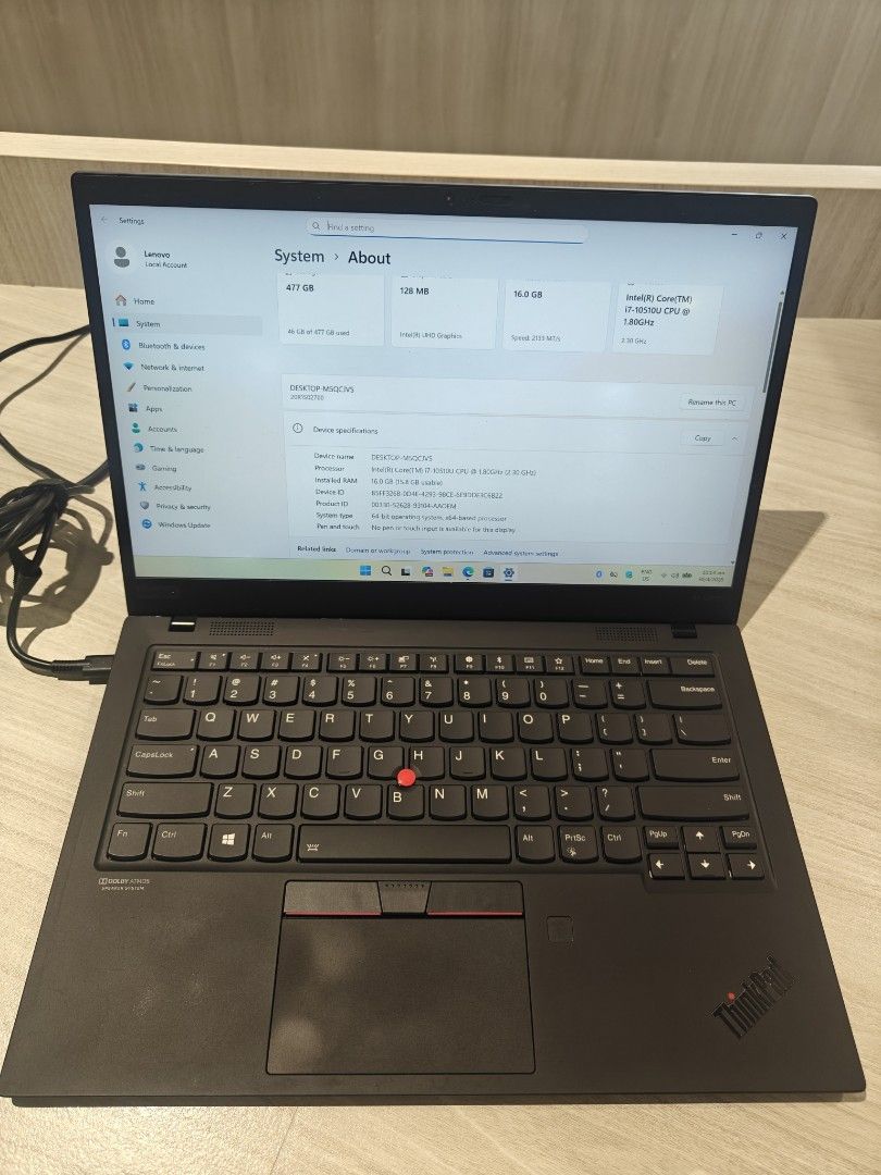 LENOVO THINKPAD X1 CARBON GEN7440954897302169603
