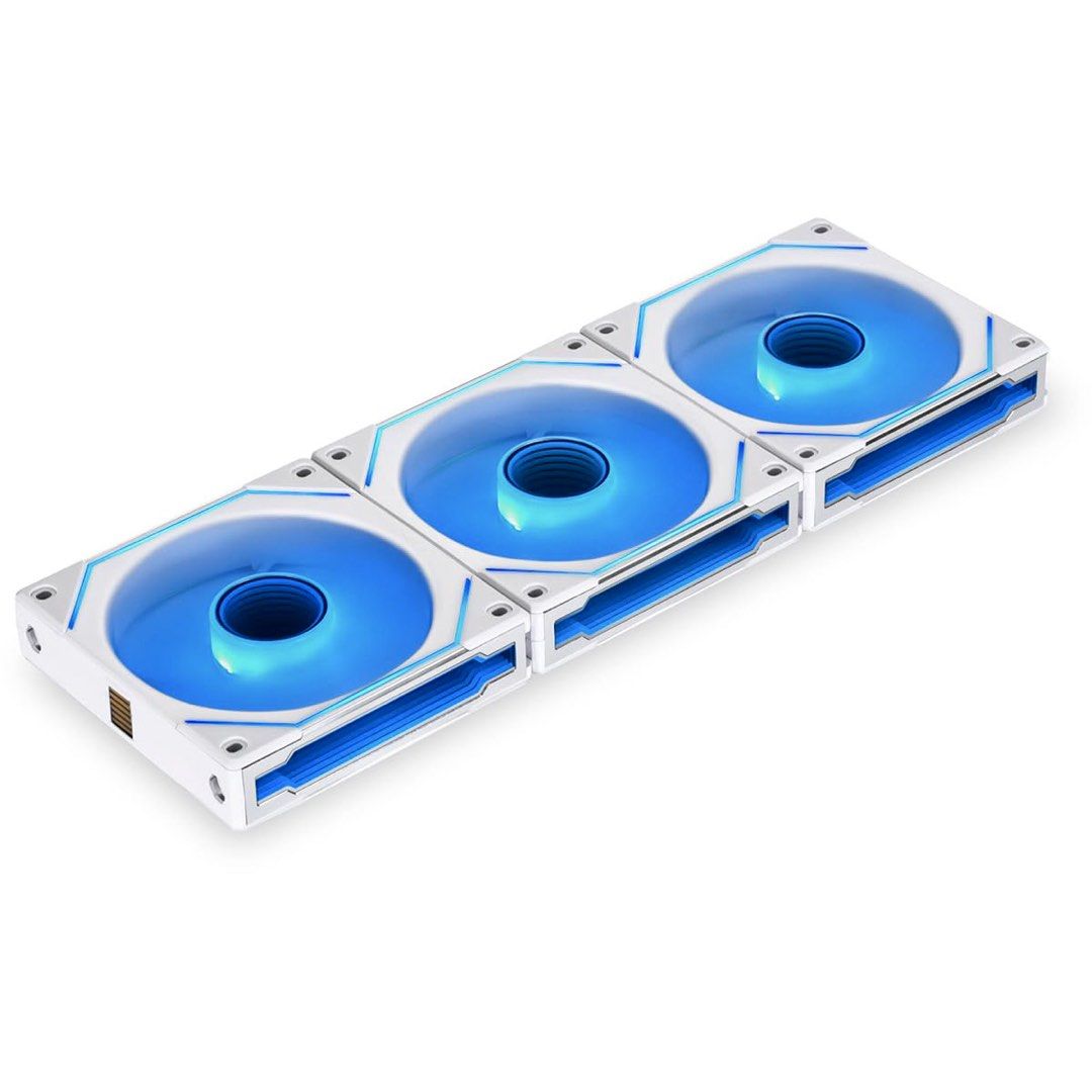 Lian Li UNI FAN SL120 RGB White - Triple Pack