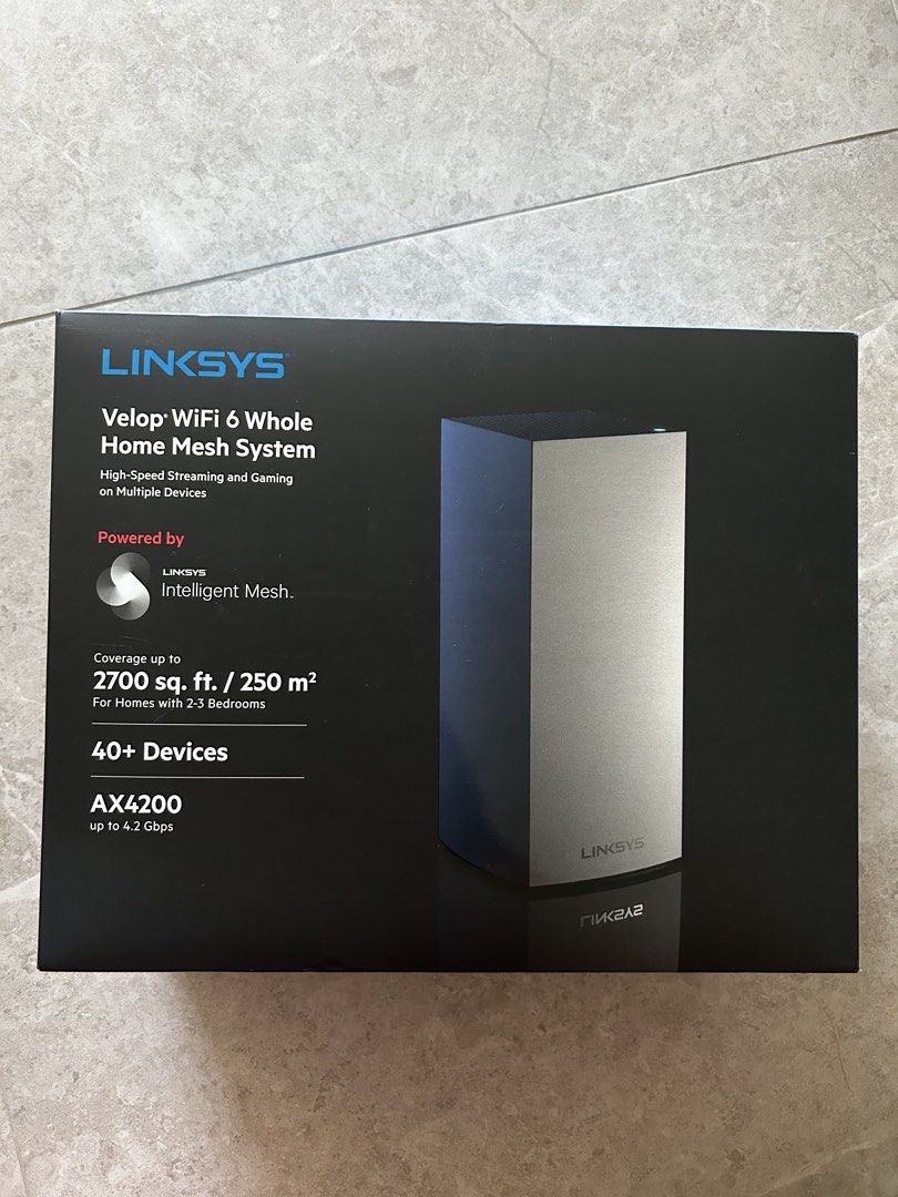Linksys Velop WiFi 6 Mesh System AX4200