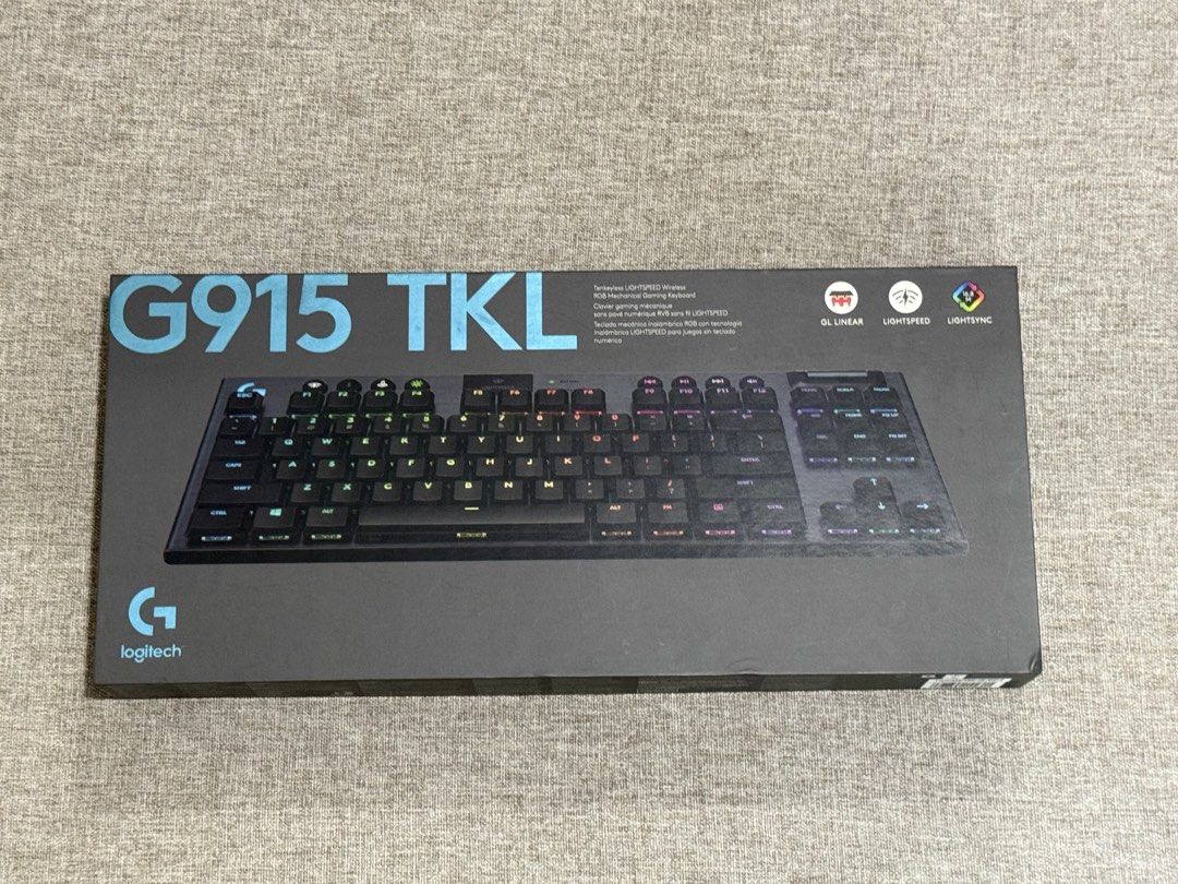 logitech G915 TKL wireless linear keyboard441192503564707840