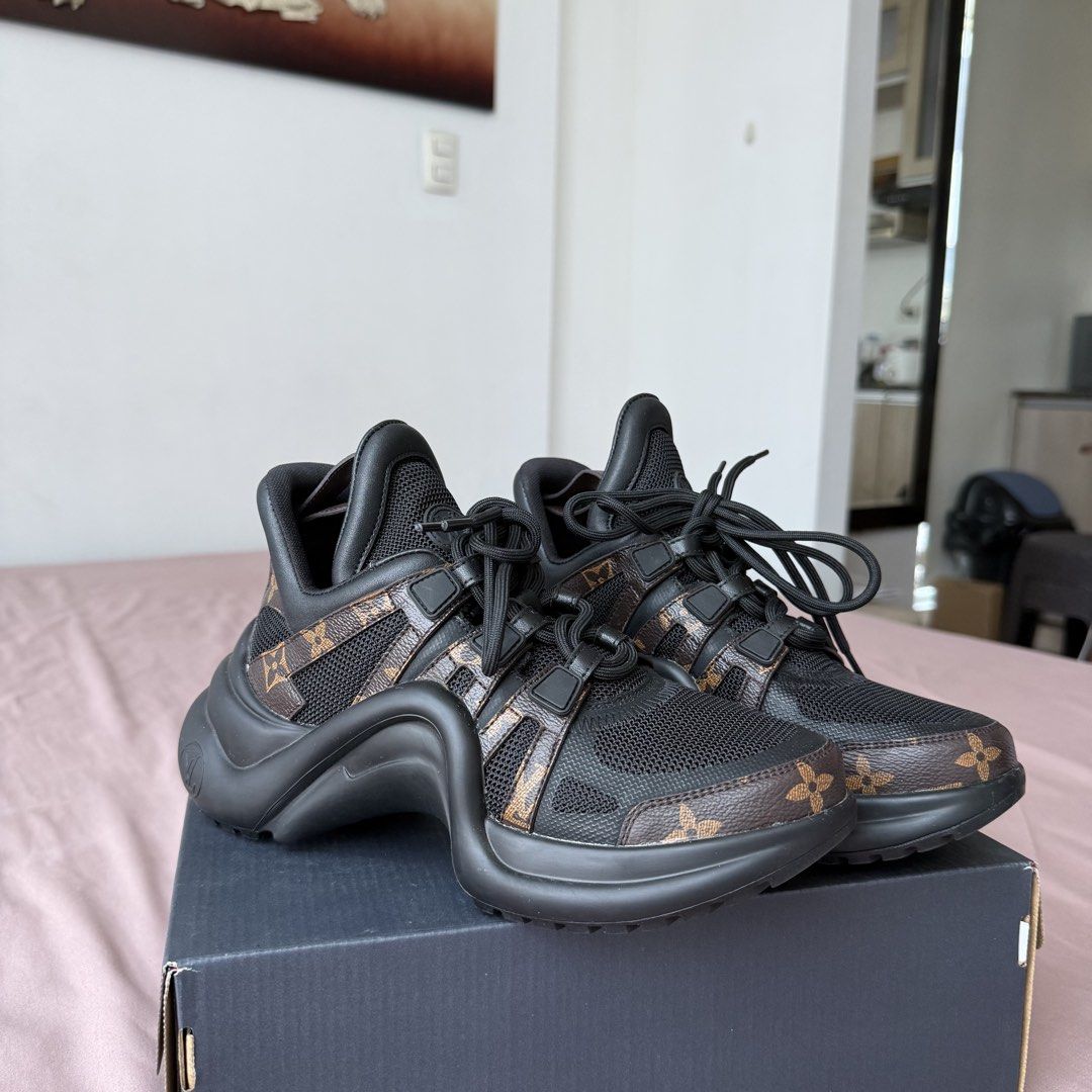 Louis Vuitton Archlight Shoes/Sneakers (Category: Sneakers & Footwear) located in Valenzuela. Submitted by mucholikes (Listing ID 1435297390, Image 1). Description: Not sure about the authenticity. Kasama sa padala. Rfs: not my size.